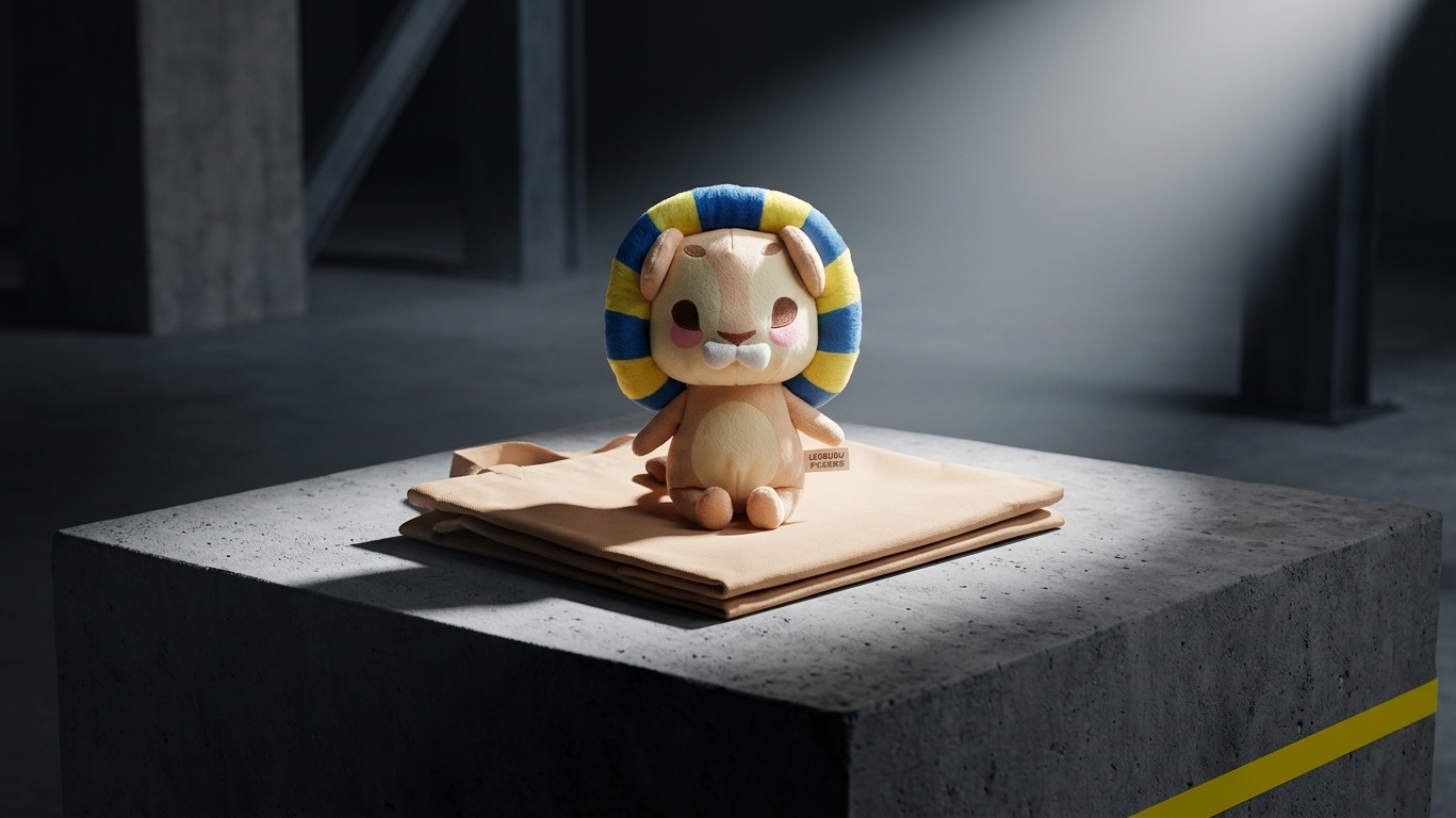 Custom Leobubu mascot bag designed and manufactured for Sunway Pyramid by SOS Station
